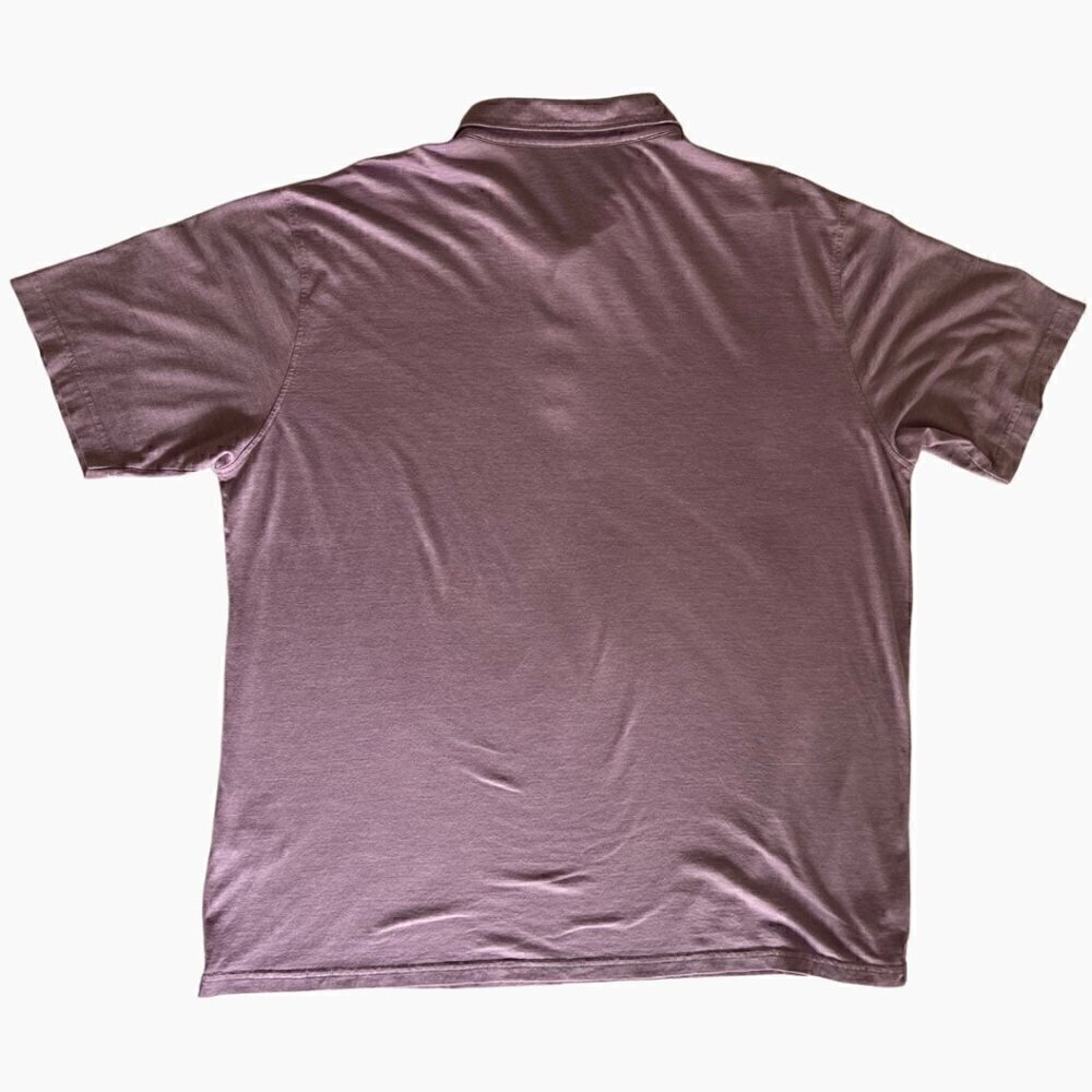 Peter Millar Purple Excursionist Flex Short Sleeve Polo Men's XXL - Picture 3 of 4